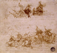 Two skirmishes between horses and foot soldiers © Ministero per i Beni  e le Attività Culturali, Polo Museale Veneziano